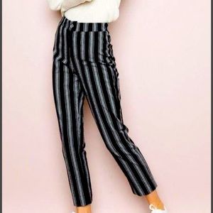 Brandy Melville Striped Pants